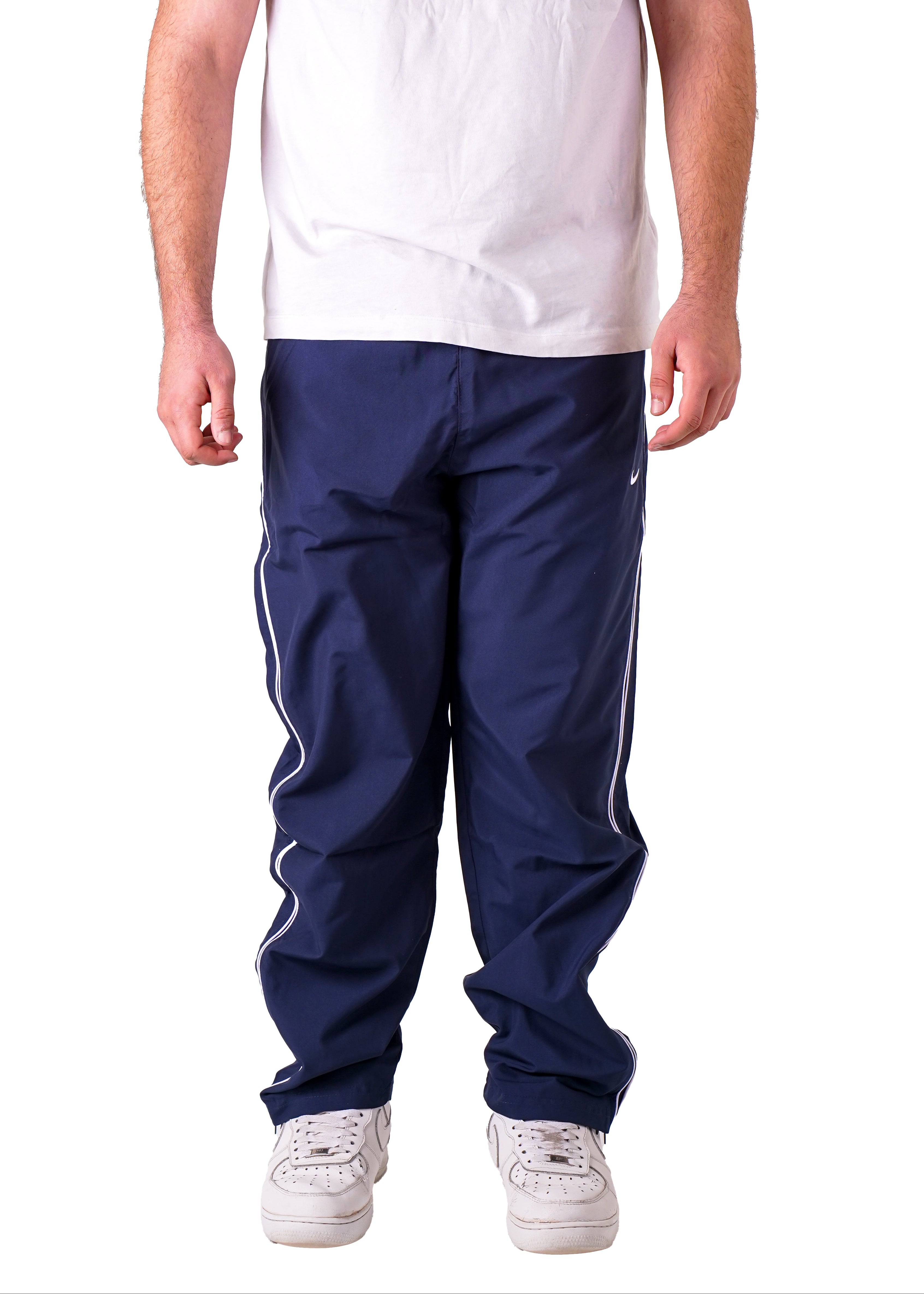 NIKE TECH TRACKPANTS - Navy