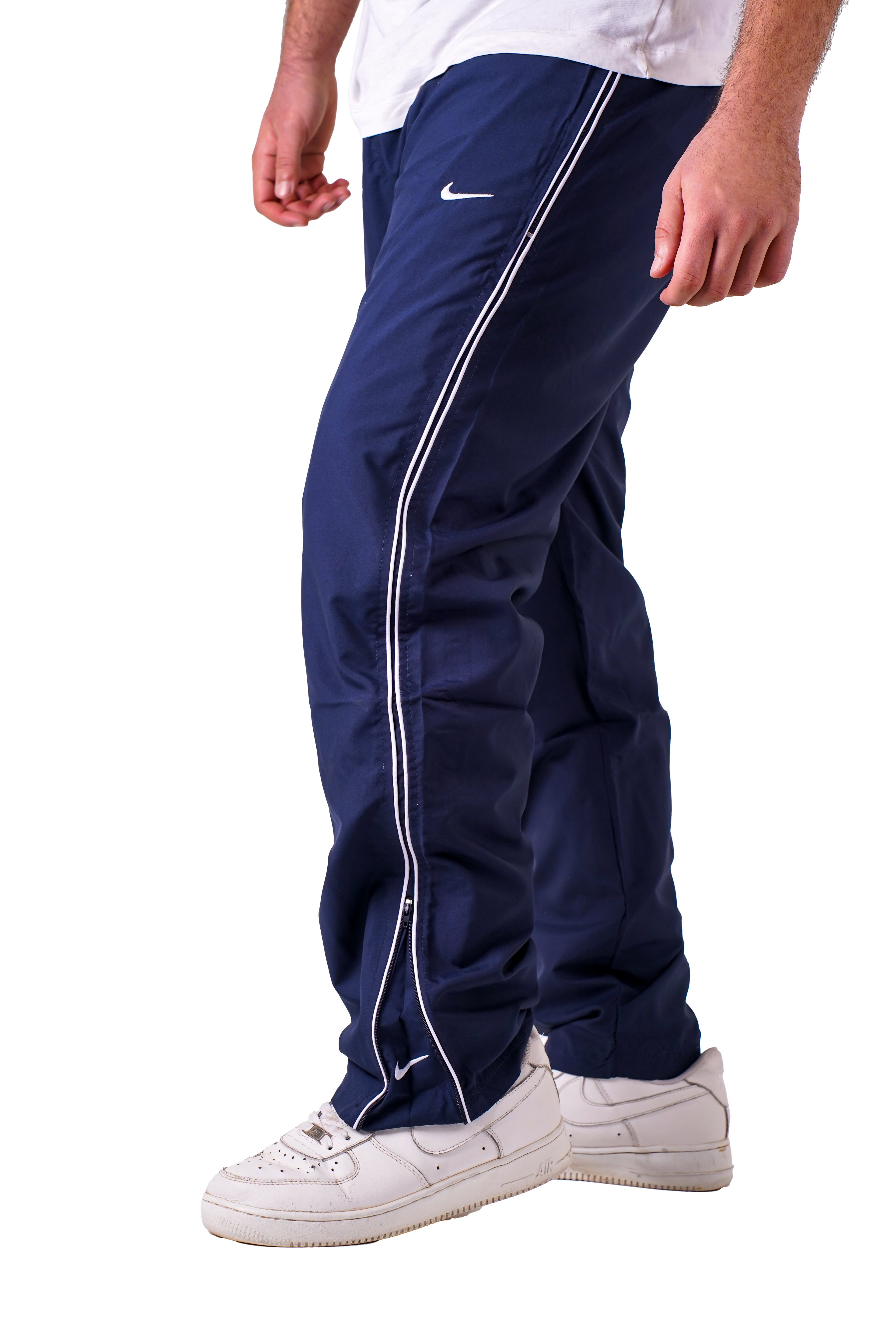 NIKE TECH TRACKPANTS - Navy