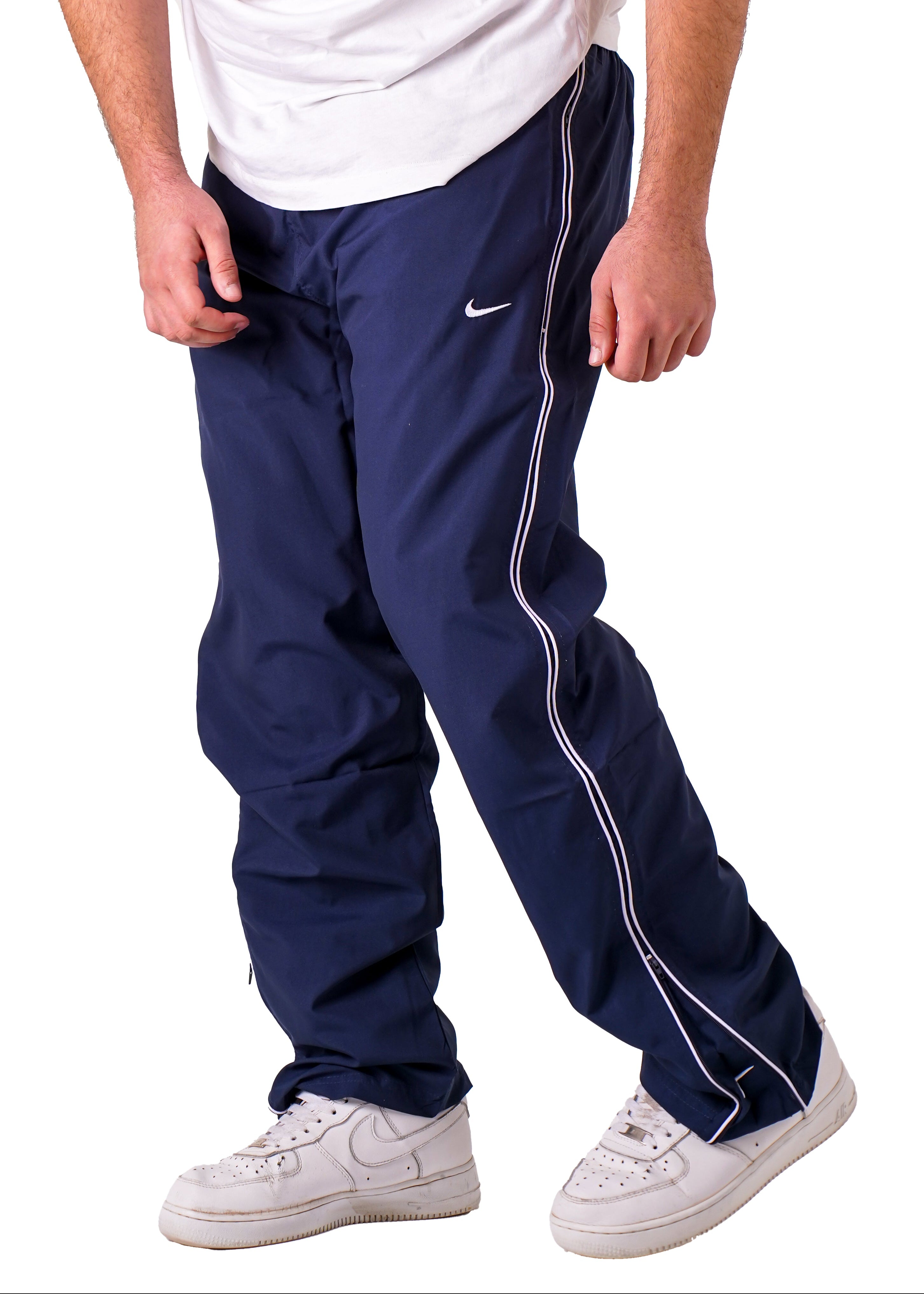 NIKE TECH TRACKPANTS - Navy