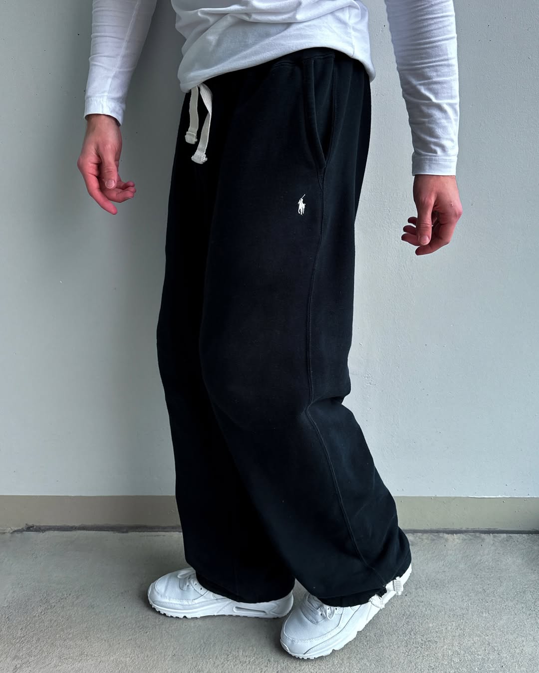 Polo Baggy Jogger - Black