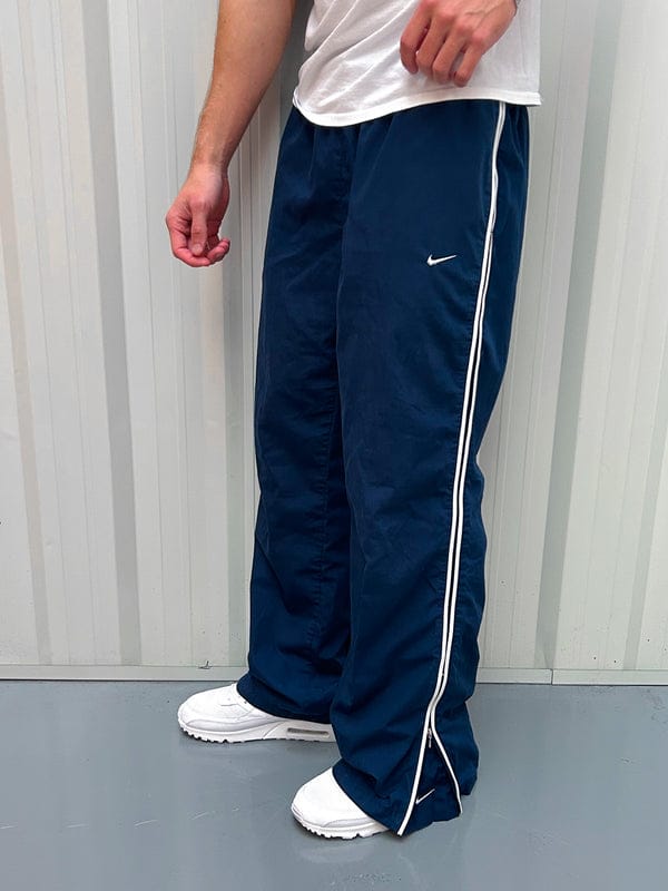 NIKE TECH TRACKPANTS - Navy