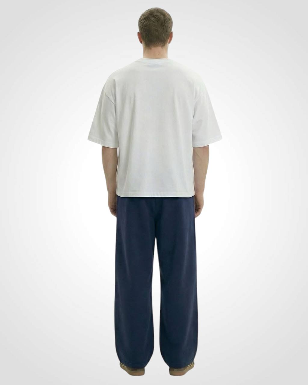 White Boxy Tee
